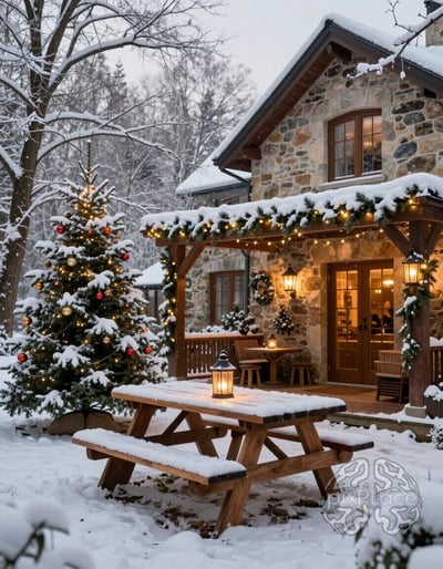 Cozy Winter Outdoor Oasis