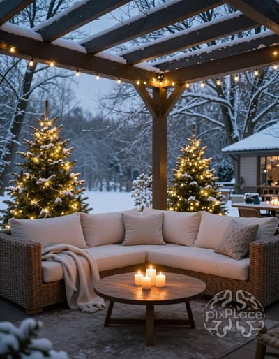 Cozy Winter Outdoor Oasis