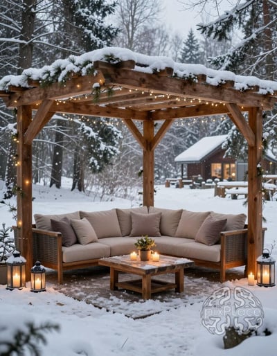 Cozy Winter Outdoor Oasis