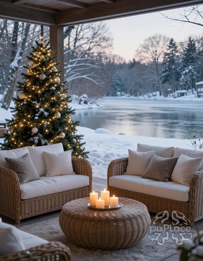 Cozy Winter Patio Retreat
