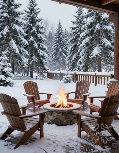 Cozy Winter Patio Retreat