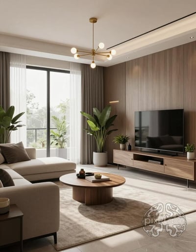 Modern Minimalist Living Room