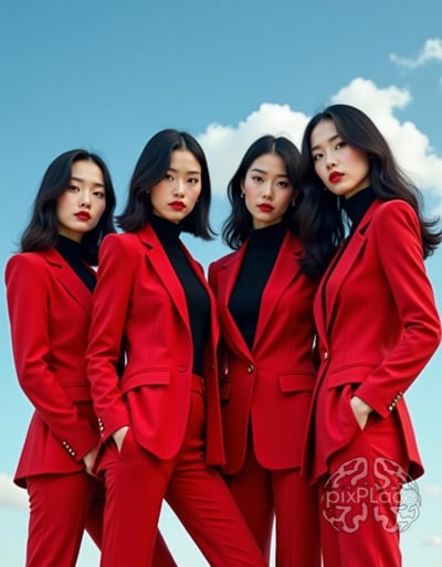 Redefining Power: Modern Women in Tailored Suits