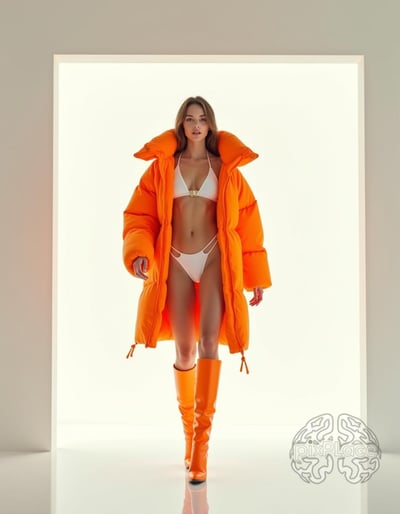 Vibrant Contrast Editorial