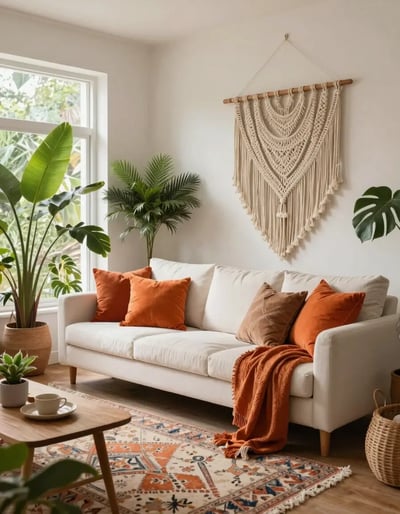 Boho Chic Living Room