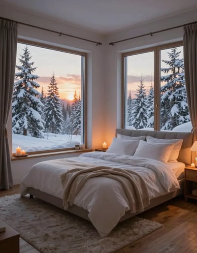 Cozy Winter Bedroom Retreat