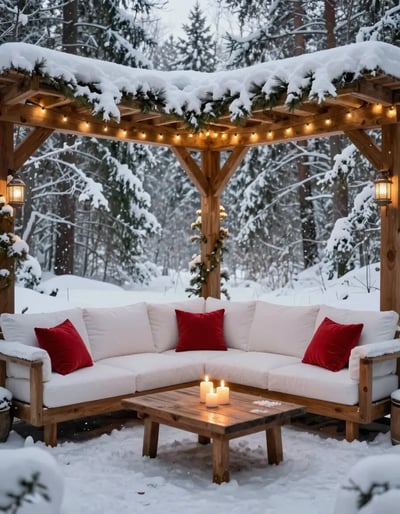 Cozy Winter Outdoor Oasis