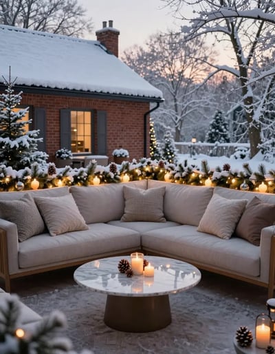 Cozy Winter Outdoor Oasis