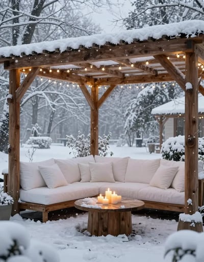 Cozy Winter Outdoor Oasis