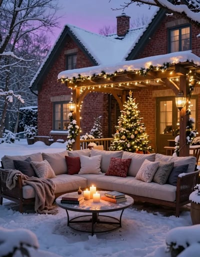 Cozy Winter Outdoor Oasis
