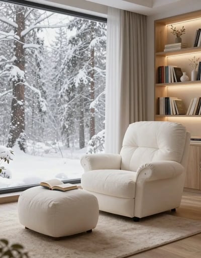 Cozy Winter Reading Nook