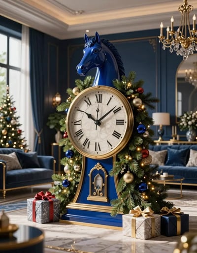 Elegant Christmas Living Room