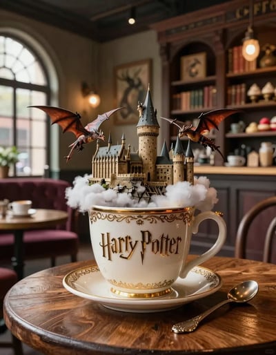 Enchanted Coffee Shop Retreat