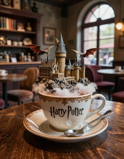 Enchanted Harry Potter Coffee Shop