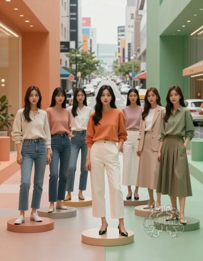 Korean Casual Chic
