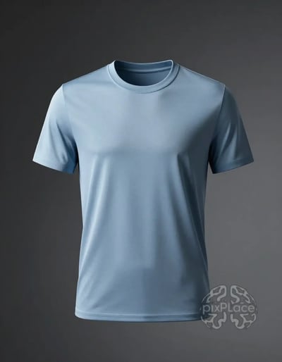 Luxe Light Blue Tee