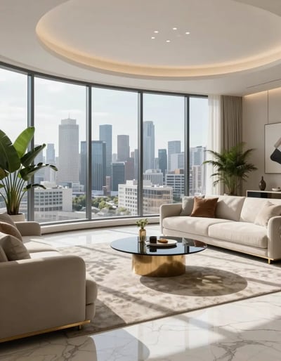 Luxury City Living Room