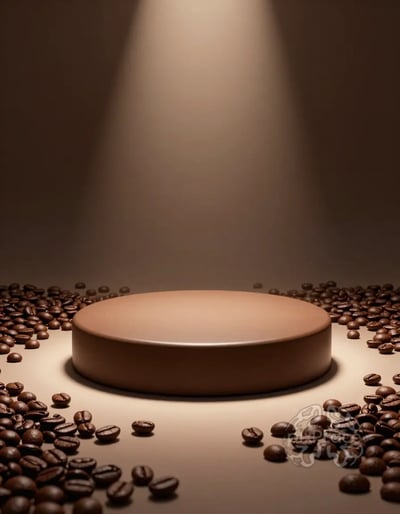 Luxury Coffee Experience Podium