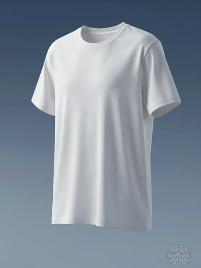 Luxury White T-Shirt Mockup