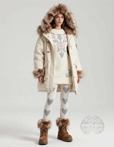 Luxury Winter Fashion Ensemble