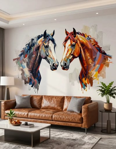 Modern Artistic Living Room