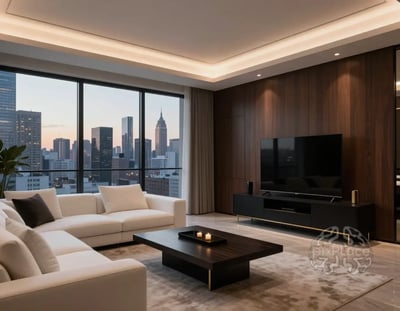 Modern City Living Room