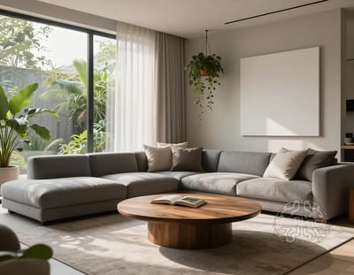 Modern Minimalist Living Room