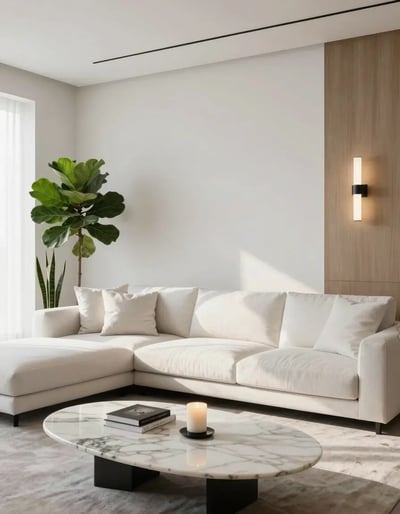 Modern Minimalist Living Room