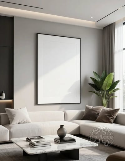 Modern Minimalist Living Room