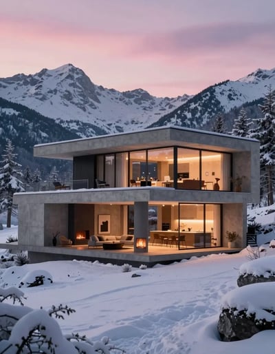 Modern Mountain Retreat