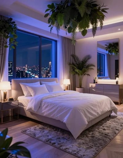 Serene Modern Bedroom Oasis