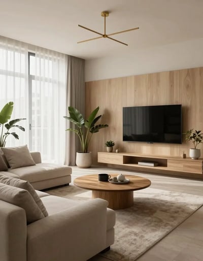 Serene Modern Living Room