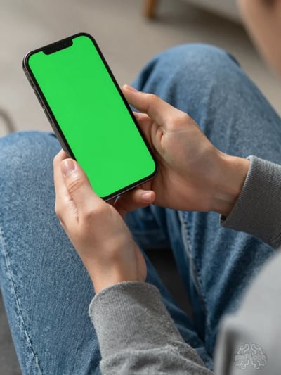 Smartphone Mockup in Hand