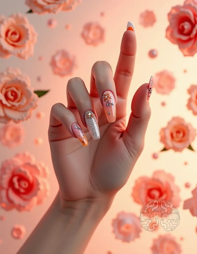 Summer Day Nail Art