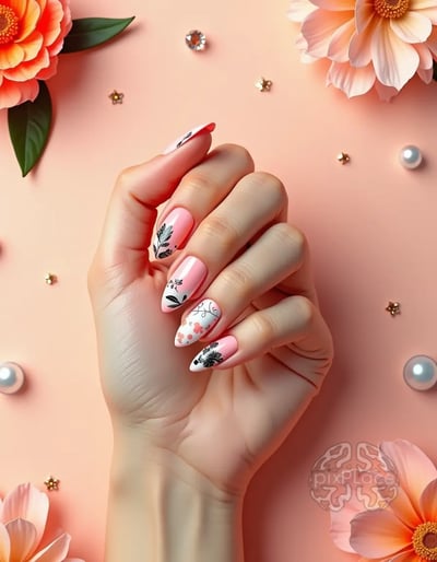 Summer Day Nail Art