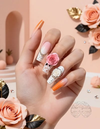 Summer Day Nail Art
