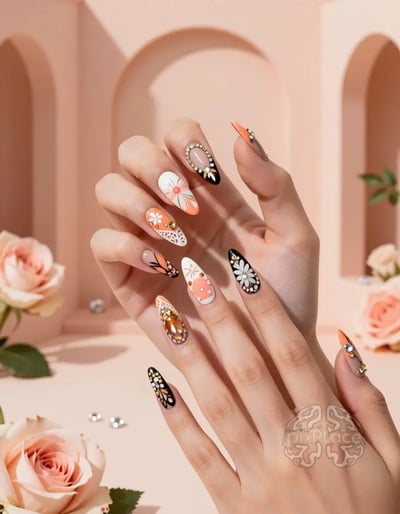 Summer Day Nail Art