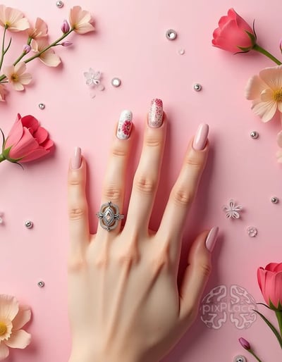 Summer Day Nail Art