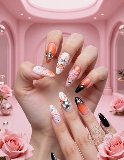 Summer Day Nail Art