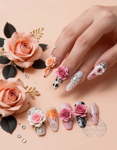 Summer Day Nail Art