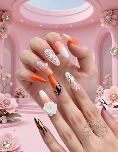 Summer Day Nail Art