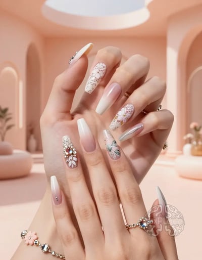 Summer Day Nail Art