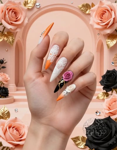 Summer Day Nail Art