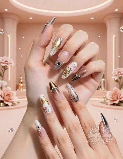 Summer Day Nail Art
