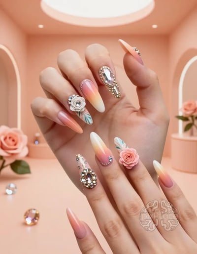 Summer Day Nail Art