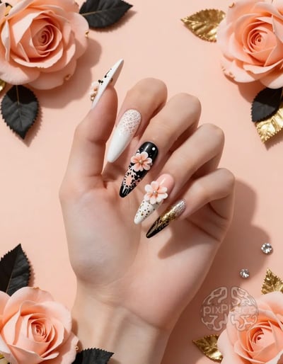 Summer Day Nail Art