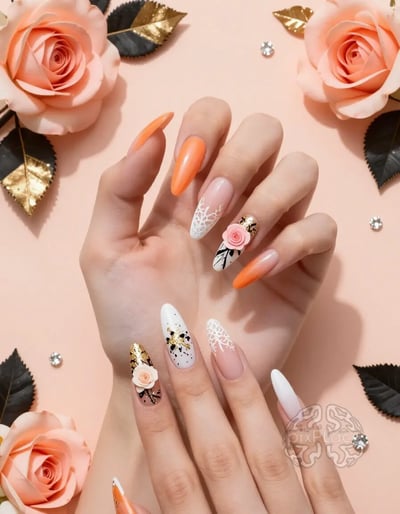 Summer Day Nail Art