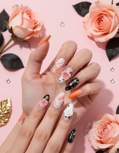 Summer Day Nail Art