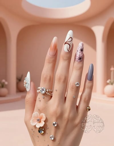Summer Day Nail Art