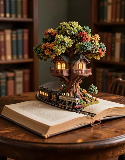 Whimsical Storybook Interior